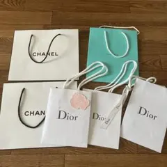 CHANEL・Dior・Tiffany ショッパーまとめ売り