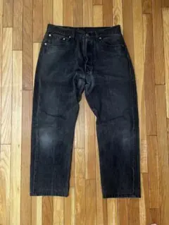 90s 米国製　w33 Levi's 501 ブラックデニムのサムネイル