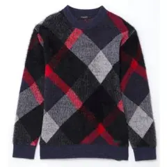 ☆残りわずか☆新品未使用品☆ブラックレーベル・クレストブリッジ チェックニット☆