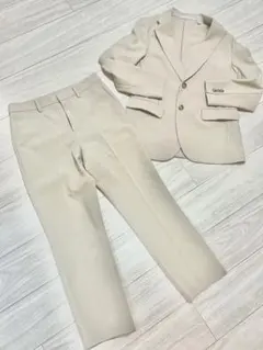UNIQLO感動ジャケット&感動パンツベージュ パンツスーツ 上下セット