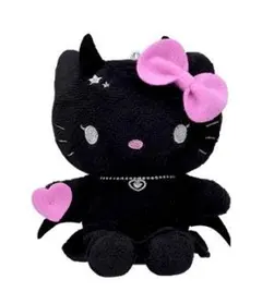 希少レア　ハローキティ　ぬいぐるみ　小悪魔　デビル　ブラックキティ　サンリオ 2025年最新】小悪魔キティ ぬいぐるみの人気アイテム - メルカリ