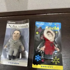 未開封docomoノベルティグッズ木村カエラ　渡辺謙ストラップのサムネイル