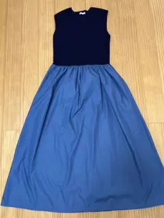 URBANRESEARCHコンビネーションノースリーブワンピース