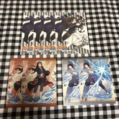 NARUTO うちはイタチ うちはサスケ 特典 ブロマイド