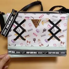 新品未使用　チップアンドデール　チップ＆デール　ショルダーバッグ　ミントグリーン