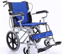 折りたたみ車椅子 軽量車椅子 【介助型】のサムネイル