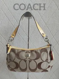 coachコーチ ワンショルダーバッグ ツイストハンドル 2WAY レア Y2K 