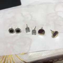 スタッドピアス 3ペアセット