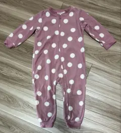 【新品】H&M フリース素材 ロンパース カバーオール ベビー服 12-18M