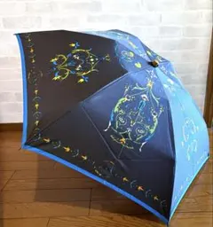 manipuri マニプリ　晴雨兼用折傘/日傘　オーナメントフラワー　チャコールのサムネイル