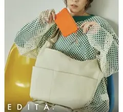 池田真子 エディータ ショルダーバッグ 洗濯機で洗える - メルカリ