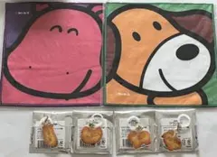 ギンビス たべっ子どうぶつLAND タオル アクリルチャーム