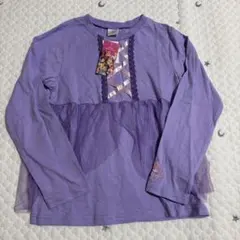 130cm ラプンツェル 長袖シャツ Tシャツ ディズニープリンセス バースデイ
