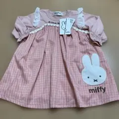 新品　miffy ワンピース 80サイズ ピンク