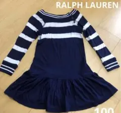 RALPH LAUREN  美品　ボーダー　ワンピース　チュニック　春