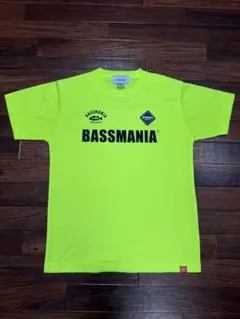 BASSMANIA ドライ素材Tシャツ ネオンイエローのサムネイル