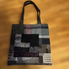 未使用タグ付き フーガフーガ ワンショルダーバッグ ウール モヘヤ 