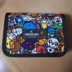 BAPE BABY LISA LEATHER WALLET - メルカリ