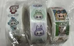 ３個セット　ラブブ ロールシール