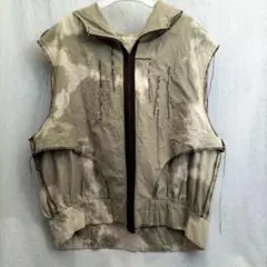 一点もの ノースリーブ パーカー