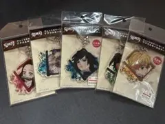 鬼滅の刃 アクリルキーホルダー 5個セット