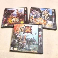 ニンテンドー3DSソフト5本 戦国無双 ポケモン モンハン エアポート