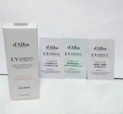【新品】d'Alba ダルバ　トーンアップサンクリーム ピンク+サンプル