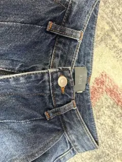 AMIE original ハイウエストテーパードデニム 残りわずか】《AMIE original》ハイウエストテーパードdenim