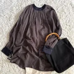 コンジェペイエアデュートリステス コットン ジャガード ブラウス 