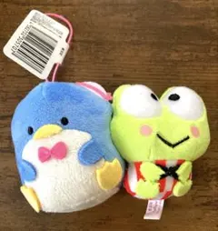 【新品タグ付き】サンリオ　ペアマスコット　タキシードサム／けろけろけろっぴ