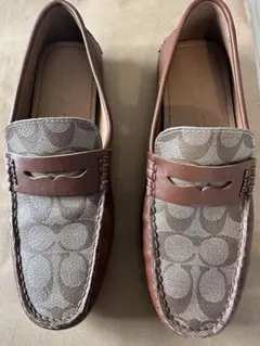 COACH（コーチ）のメンズ向けドライビングシューズ　24.5cmのサムネイル
