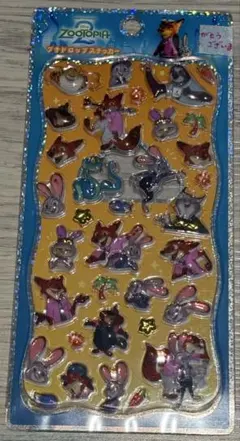 正規品　ズートピア2 プチドロップステッカー