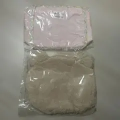 【新品未使用】ミルポッシェ　おむつポーチ　哺乳瓶ケース　2個セット　くま