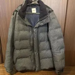 TAKEO KIKUCHI ダークブルー　ダウンジャケット　サイズ　2