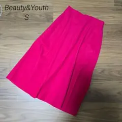 【新品未使用】Beauty&Youth ビューティーアンドユース 綿　スカートS