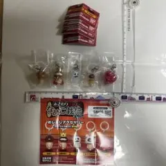 ガチャ　おさわり探偵なめこ栽培キットめじるしアクセサリー5種コンプセット