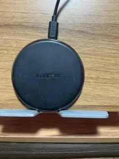 ELECOM ワイヤレス充電器 ゴールド W-QA20