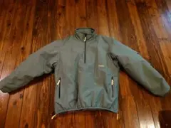 ZARA ハーフジップ アノラック グリーン ナイロンジャケット Mサイズ