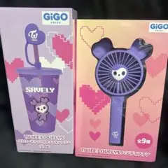 TWICE LOVELYS ハンディファン タンブラー 2点セット - メルカリ