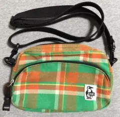 CHUMS チャムス ショルダーバッグ チェック柄