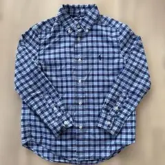 Ralph Lauren 長袖シャツ サイズ6 青系チェック