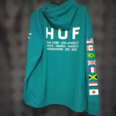 HUF ナイロンアノラックパーカー Sサイズ ハーフジップのサムネイル