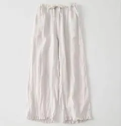 ネストローブ　裾フリルパンツ