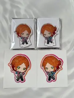 あんスタ アニカフェ アクスタ ステッカー 2wink 葵ひなた 葵ゆうた