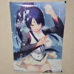 凍京NECRO 義城蜜魅 雪景色 B2ポスター