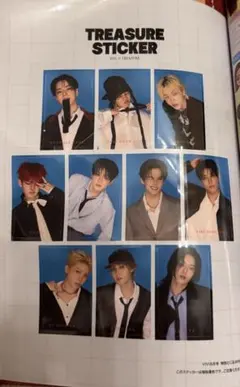【TREASURE】ViVi 付録　ステッカー