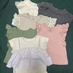 95サイズ　女の子用Tシャツ６点セット