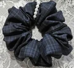 シュシュ(ウール)⭐ハンドメイド