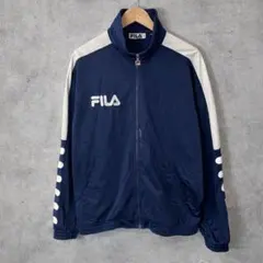 90's vintage FILA トラックジャケット ネイビー ストリート