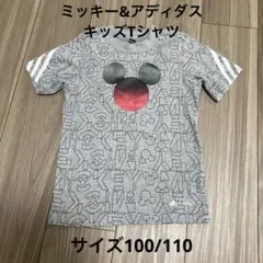 adidas ミッキーマウス Tシャツ 100cm